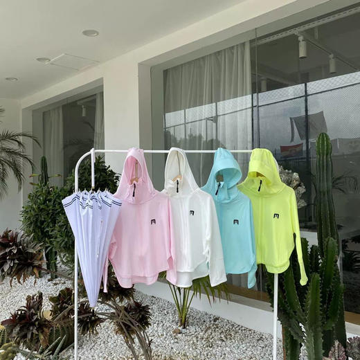 【兔子萌动，宝宝欢笑】2024夏季必备，舒适防晒衣斗篷款，时尚宠儿，防紫外线，男女童宝宝享受户外无拘束的玩耍！ 商品图5