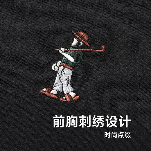 【100%棉】【新款DWP】大依优型大码短袖T恤圆领加肥加大男士大号弹力透气舒适夏季半袖 商品图2