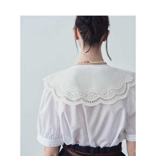 TeenieWeenie小熊简约衬衫女夏季女衬衣TTBA242402T 商品图4