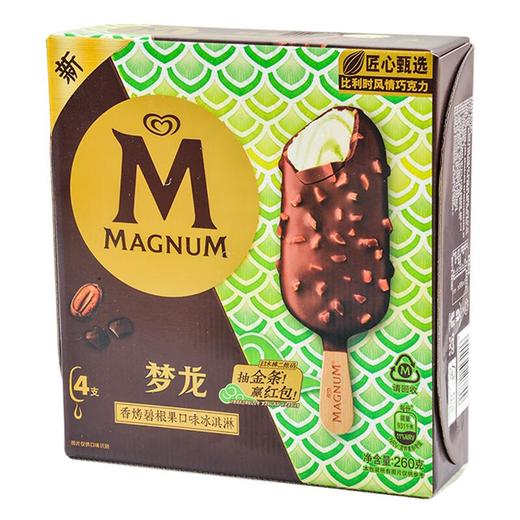 梦龙小青龙香烤碧根果味冰淇淋260g(4支)/盒 商品图0