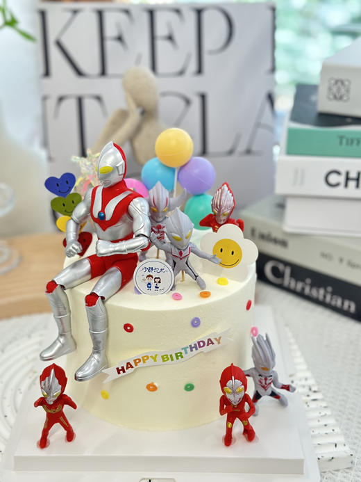 奥特曼奶油蛋糕 下单前请仔细阅读商品详情 商品图0