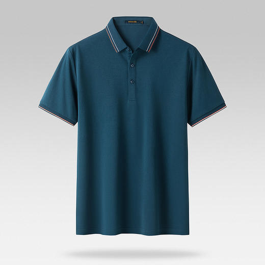 【蚕丝棉】罗蒙男士夏季薄款polo衫男短袖男冰丝速干t恤男短袖t恤男 商品图4