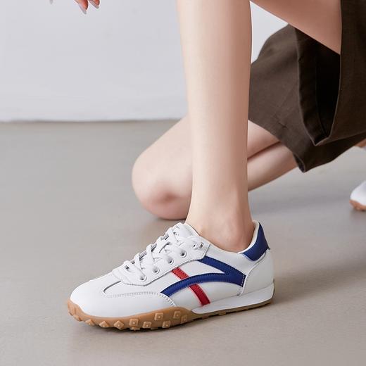 ZHR则则舒适女鞋2024春季新款时尚百搭休闲运动鞋低帮软底板鞋女 商品图3