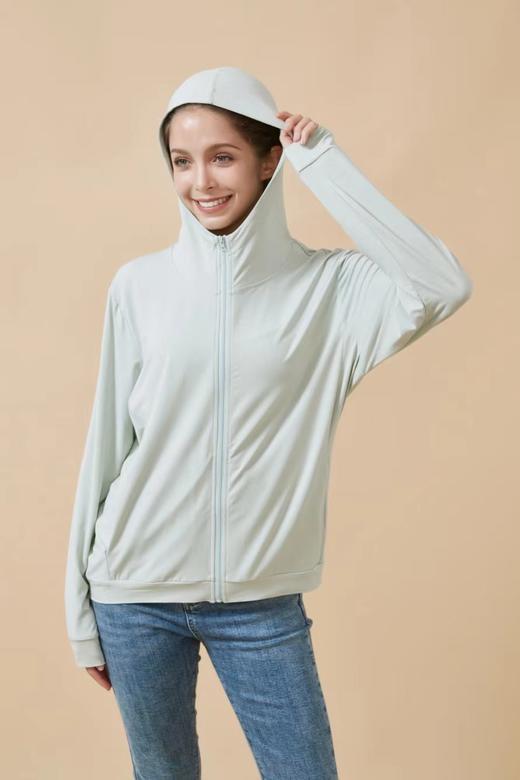 LS竹纤维女带帽防晒衣6605 商品图1