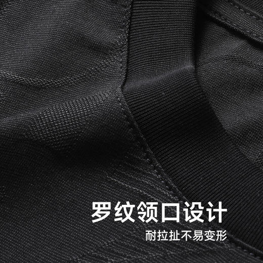 【Q】【新款DX】大依优型大码男装潮款镂空短袖T恤圆领加肥加大透气吸汗夏季上衣半袖t恤夏装 商品图2