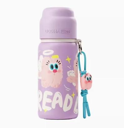 uooha涂鸦保温杯天使Helen—紫色（430ml） 商品图0