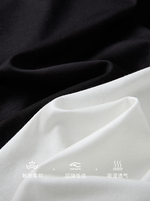 【专属特价】熙世界不规则开叉新中式盘扣T恤女短袖圆领桑蚕丝正肩上衣24年夏 商品图3