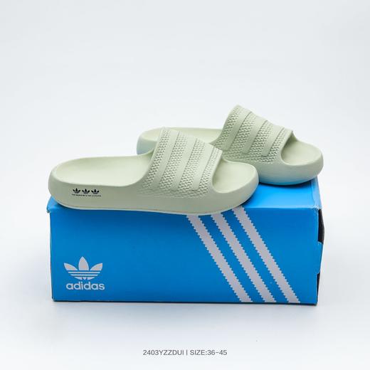 阿迪达斯 Original Adilette 22 Slide 3D打印沙滩涉水舒适耐磨运动拖鞋 外穿一体成型防滑运动拖鞋 商品图0
