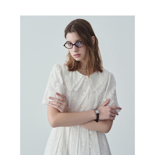 TeenieWeenie小熊简约连衣裙女夏季女短裙TTOW242403T 商品图2