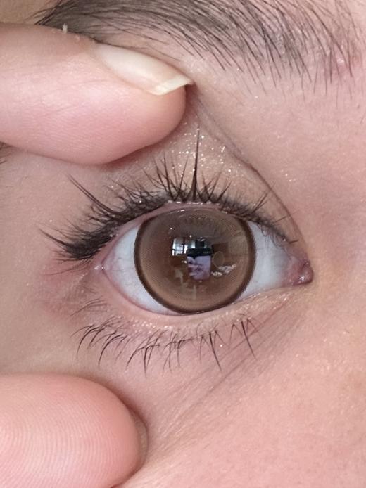 sasababy 月抛 小兔啾咪/奶栗泡泡 粉/棕 14.5/13.9 拍下即为一副两片 商品图5