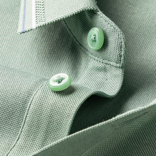 【含桑蚕丝】罗蒙男士夏季polo衫男短袖大众休闲男士t恤短袖polo衫 商品图3