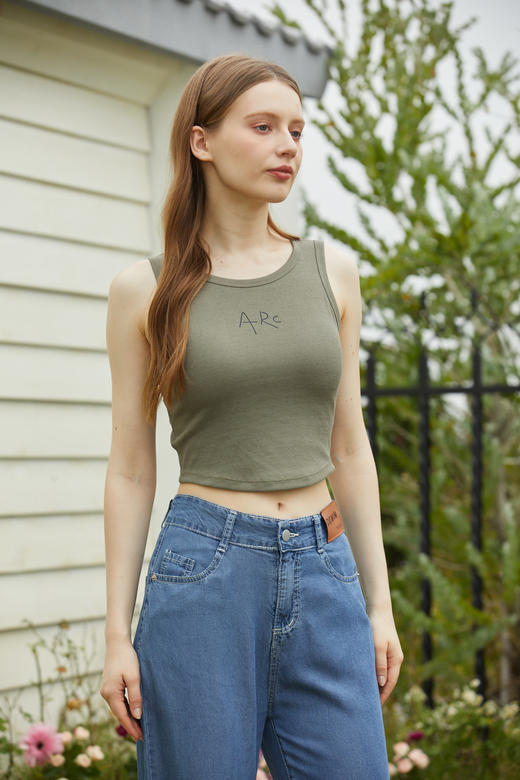 【第二件 0 元｜ 满2件 5 折】【秀黛】女时尚罗纹罩杯背心女士夏季背心L2776006T【门店同款】 商品图4