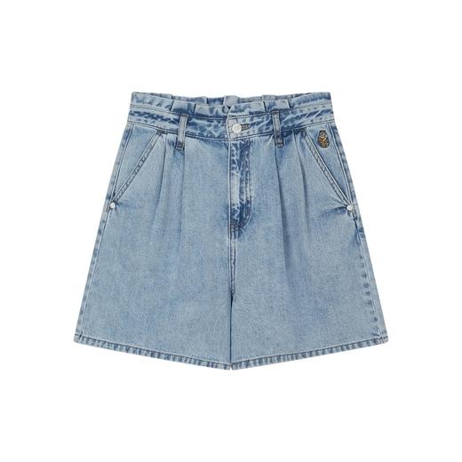 TeenieWeenie小熊卡通牛仔短裤女夏季女牛仔裤TTTF242405T 商品图4