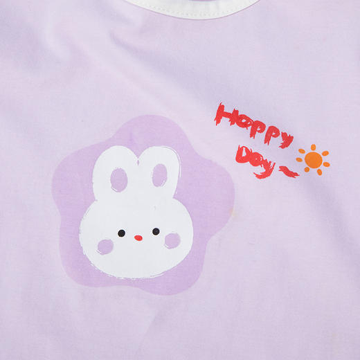 贝贝怡女童短袖2024夏季新款薄款甜美可爱圆领t恤女ZB2DS023 商品图11