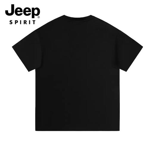 心选丨【买1送1】吉普JEEP SPIRIT 美式宽松落肩版型 休闲纯棉短袖T恤230G 商品图2