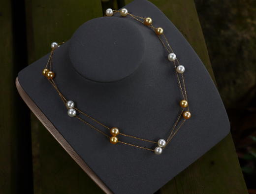 【律动系列】海水珍珠项链 商品图1