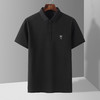 【含蚕丝棉】罗蒙男士polo衫男短袖t恤男夏季凉爽冰丝t恤男短袖 商品缩略图2