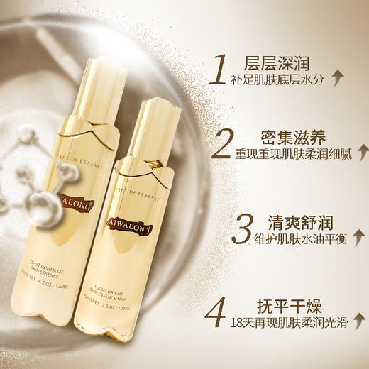 【买水送乳液】爱华浓 酵母塑颜精华水爽肤水 120ml 商品图2