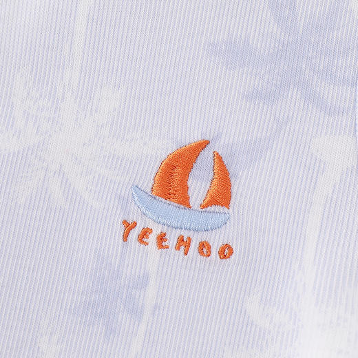 英氏婴儿哈衣夏季透气男宝宝连体衣2024新款婴儿衣服YRHBJ2Q385A 商品图2