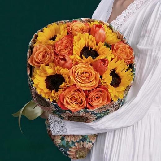 圆形花束包装四选一 商品图1