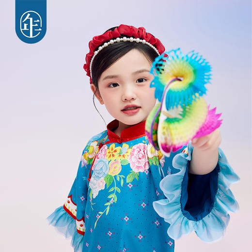 年衣海派甜心2024新品发箍女童儿童古风中国风发饰 商品图3