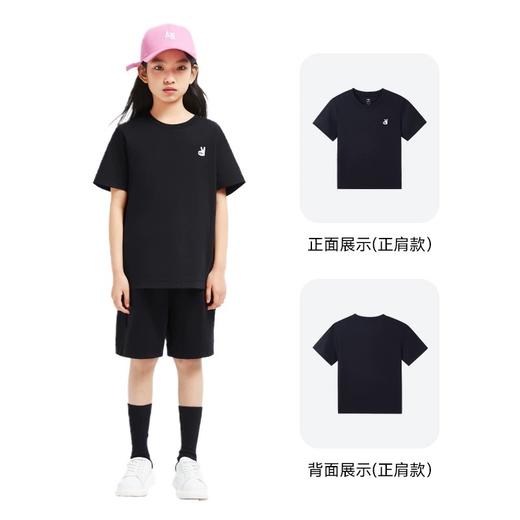 【超舒衣·合体速干短T】男女童透气速干全棉T恤新款安奈儿童装实体店同款AM421871 商品图6