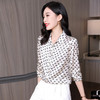 ASE9219印花优雅气质时尚百塔女士衬衫 商品缩略图2