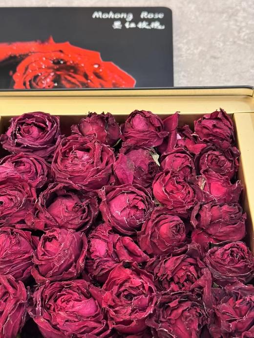 整朵墨红玫瑰 80g/罐 一朵泡一杯 喝出红润好气色 商品图7