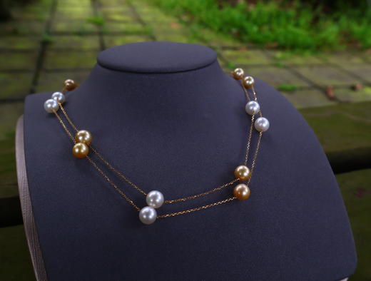 【律动系列】海水珍珠项链 商品图0