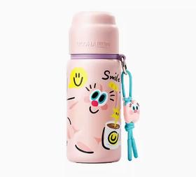 uooha涂鸦保温杯爵士慢时光—粉色（430ml）
