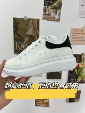 明星同款！百搭厚底增高小白鞋！2024年爆款韩版夏季新款休闲百搭板鞋厚底增高运动女鞋