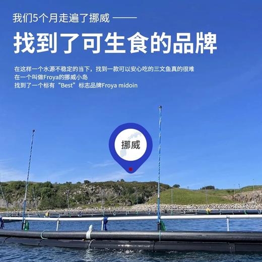 三文鱼｜【挪威原装进口冰鲜三文鱼】鱼腩 300克/盒（孕妇可安全食用） 商品图1