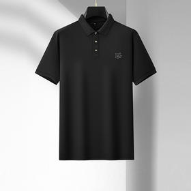 【新款DDA】大依优型大码短袖Polo衫翻领加肥加大男士大号弹力透气舒适夏季半袖透气