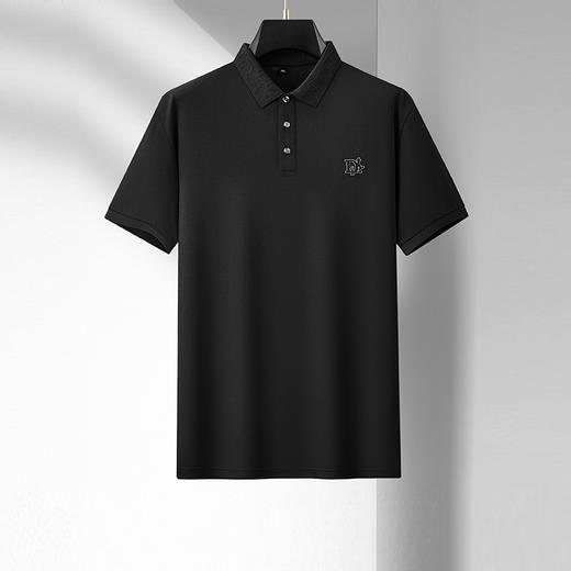 【新款DDA】大依优型大码短袖Polo衫翻领加肥加大男士大号弹力透气舒适夏季半袖透气 商品图0