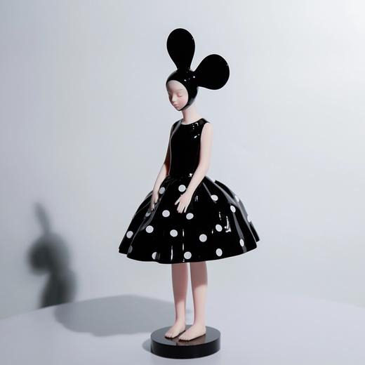 黑白波点-然女孩-500版 商品图3