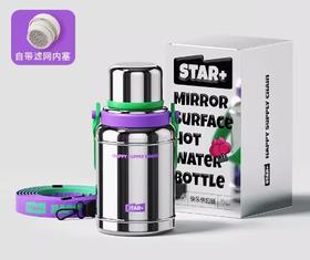 世大家热水瓶灵镜紫900ml