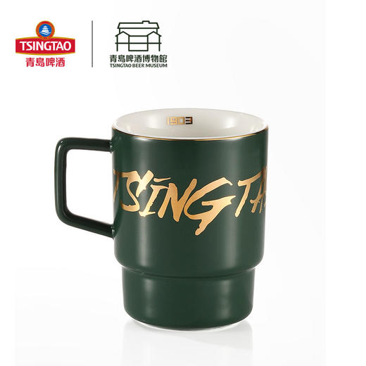青岛啤酒博物馆 竹简创意马克杯简约陶瓷杯咖啡杯 青岛啤酒 官方文创 商品图8