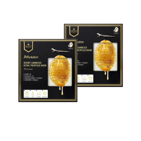 【预售 急单慎拍】JM蜂胶滋养紧致弹力韩新款双仓面膜 5片/盒