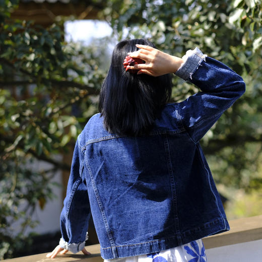 【奕虹精选】常州非遗梳篦邢粮木艺紫檀木材质+绵羊角 经络按摩木梳 养发头疗 商品图3