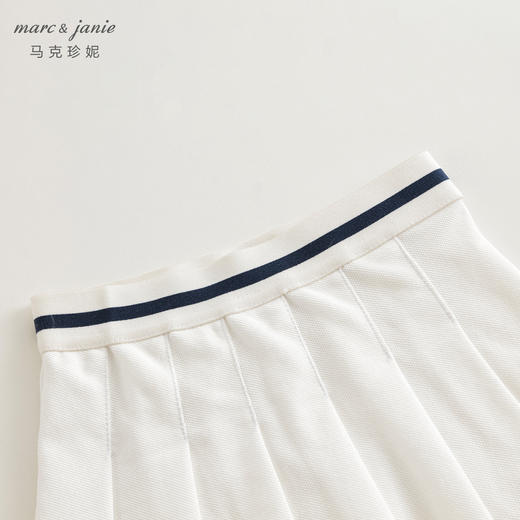 【凉感快干】马克珍妮女童美式学院百褶半身裙短裙夏装新款240638 商品图3