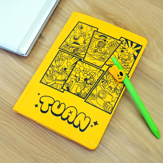 袋鼠团团六宫格A5笔记本 商品图3