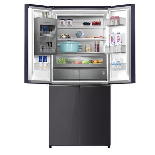 晶弘·十字对开门冰箱 518L  BCD-518WIPSG/紫晶灰 商品图4