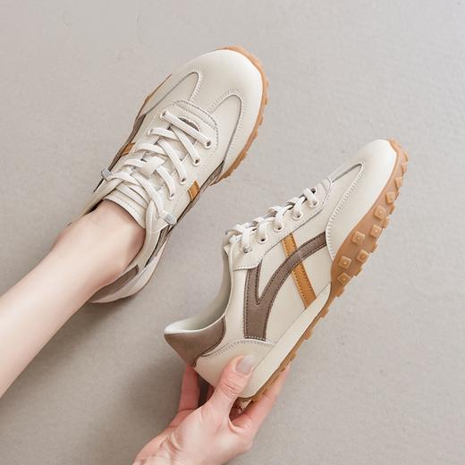 ZHR则则舒适女鞋2024春季新款时尚百搭休闲运动鞋低帮软底板鞋女 商品图10