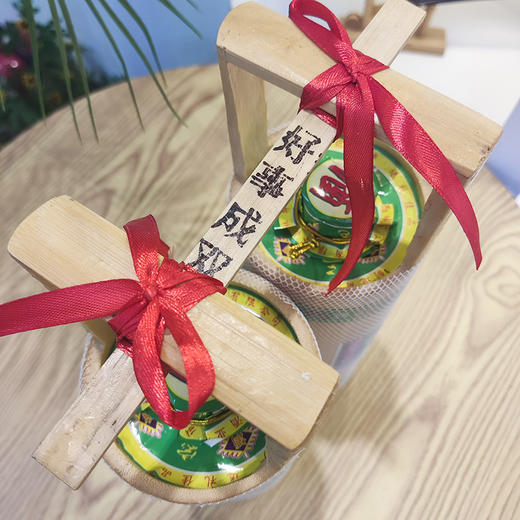 瑶家老三花酒38度担子酒450mL×2筒  富江 商品图1
