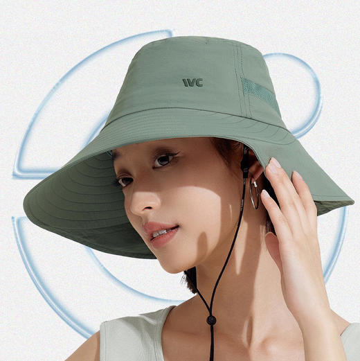 VVC零感系列流浪渔夫帽大檐成人防晒时尚百搭运动遮阳帽 商品图3