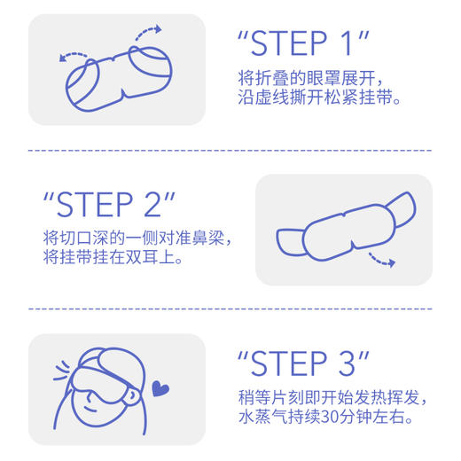 猫皮MAOPEA蒸汽眼罩#白茶香型10片 商品图6