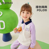 【80-140】【MQDmin】女童春秋长袖t恤撞色插肩袖POLO衫（95%棉 5%氨纶） 商品缩略图7