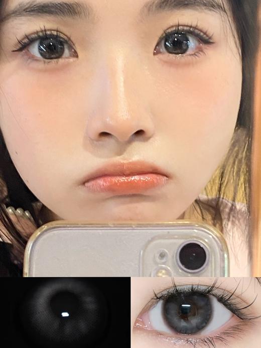 clairecolor  美瞳年抛 泪花冰珠 直径14.5mm着色13.6mm 商品图8