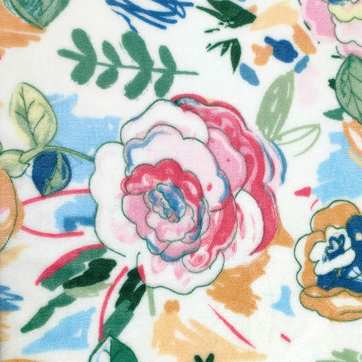 富安娜  法兰绒毯-摩卡时光 商品图3