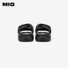 MIO米奥夏季中跟时髦拖鞋小众潮流运动厚底一字拖个性女鞋M243131427 商品缩略图4